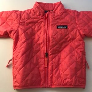 Coral Baby Patagonia Nano Puff